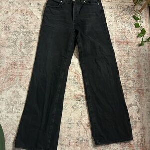Citizens Of Humanity Dark Gray Straight Leg Jeans